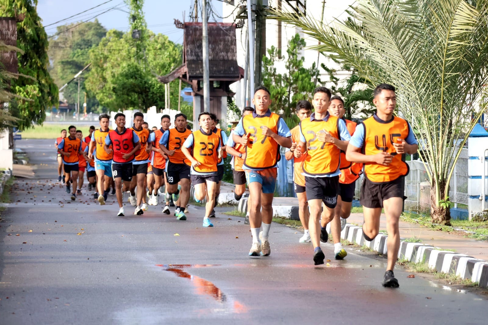 Uji Ketahanan dan Fisik Prajurit, Lanud Sjamsudin Noor Gelar Garjas Semester I Tahun 2026