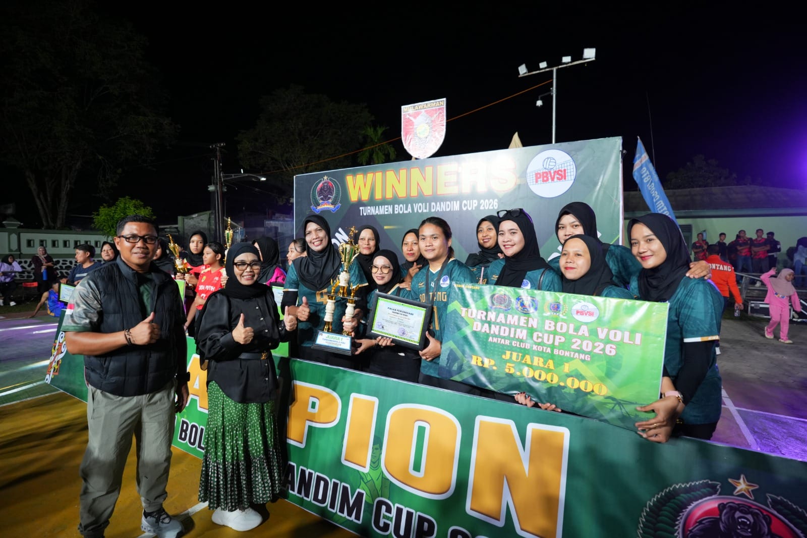 Sukses Di Gelar, Turnamen Bola Voli dan Basket Dandim Cup 2026 Resmi Ditutup Sukses Di Gelar, Turnamen Bola Voli dan Basket Dandim Cup 2026 Resmi Ditutup