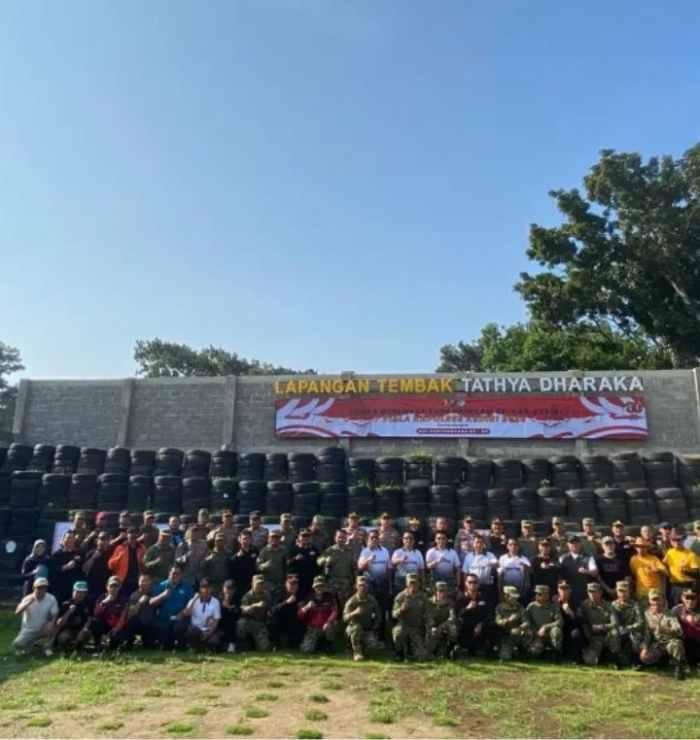 Hari Bhayangkara ke-80, Polres Kediri Bangun Soliditas Wilayah Melalui Lomba Menembak
