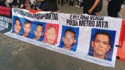 Depan Istana Jadi Saksi Aksi Ke-911 JSKK, Soroti Korupsi, Demokrasi, dan HAM