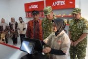 Dandim Bojonegoro dampingi Wakil Panglima TNI Tinjau Operasionalisasi KDKMP Desa Campurejo dan Pacul