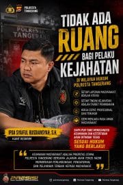 Tak Kenal Kompromi, IPDA Syaiful Rusdiansyah Tegaskan Komitmen Berantas Kriminalitas