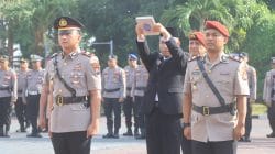 Polres Probolinggo Gelar Sertijab Pejabat Utama dan Kapolsek Jajaran