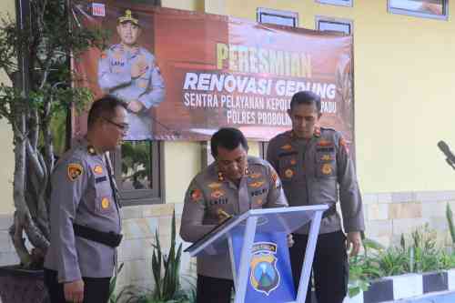 Polres Probolingho Resmikan Gedung SPKT, Tingkatkan Kualitas Pelayanan Kepada Masyarakat