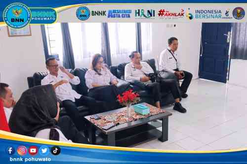 RAPAT PERSIAPAN PELANTIKAN SAKA ANTI NARKOBA DAN HANI 2026