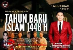 Pimpinan Redaksi Sibernkri.com Dan Jajaran Ucapkan Selamat Tahun Baru Islam 1 Muharram 1448 Hijriah