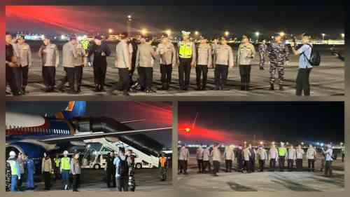 Suasana Base Ops Juanda Mendadak Sibuk, Kapolri Listyo Sigit Tiba untuk Kunker di Jatim Suasana Base Ops Juanda Mendadak Sibuk, Kapolri Listyo Sigit Tiba untuk Kunker di Jatim