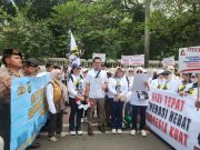 Puluhan Massa Padati Monas, Suarakan Indonesia Kuat Lewat Dukungan Program Strategis Nasional