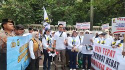 Puluhan Massa Padati Monas, Suarakan Indonesia Kuat Lewat Dukungan Program Strategis Nasional