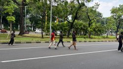 Front Anti Militerisme Ikut Aksi di Kemendagri, Soroti Kebijakan Papua