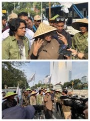 KNARA Turunkan 200 Massa di Jakarta, Tuntut Penghentian Perampasan Tanah