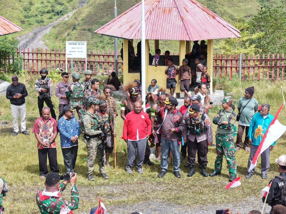 Kodim 1714/PJ, Polri Bersama Pemda Gelar Kirab Merah Putih: Bersatu Dalam Keberagaman, Berdaulat Dalam Persatuan Menjaga NKRI Harga Mati