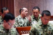 Panglima TNI dan Menhan RI Hadiri Raker Bersama Komisi I DPR RI