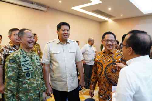 Wakil Ketua I Satgas PRR Letjen TNI Richard Tampubolon dampingi Ketua Satgas : Satgas PRR Minta K/L dan Pemda Tancap Gas Pemulihan Permanen Wakil Ketua I Satgas PRR Letjen TNI Richard Tampubolon dampingi Ketua Satgas : Satgas PRR Minta K/L dan Pemda Tancap Gas Pemulihan Permanen