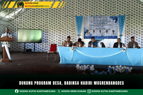 Dukung Program Desa, Babinsa Hadiri Musrenbangdes Dukung Program Desa, Babinsa Hadiri Musrenbangdes