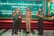 Wakasad Berikan Pembekalan kepada Taruna Akademi Militer Tingkat III/Sermatar TP 2025/2026 Jelang Prasetya Perwira TNI