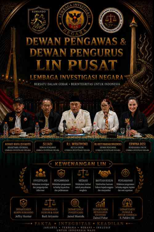 AHU PERUBAHAN LIN HASIL MUBESLUB SURABAYA RESMI TERBIT, DPD Bilang : OKNUM PEMBUAT GADUH HARUS HENTIKAN FITNAH AHU PERUBAHAN LIN HASIL MUBESLUB SURABAYA RESMI TERBIT, DPD Bilang : OKNUM PEMBUAT GADUH HARUS HENTIKAN FITNAH