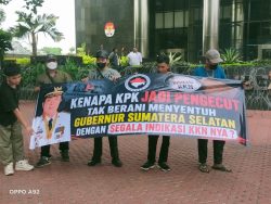 Demo di KPK, Mahasiswa Tuntut Transparansi Dugaan Korupsi di Sumsel