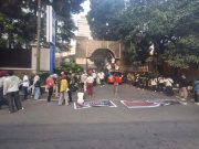 Bawa Spanduk Kritik Penegakan Hukum, Serdadu Muda Nusantara Sampaikan Aspirasi di Kejagung