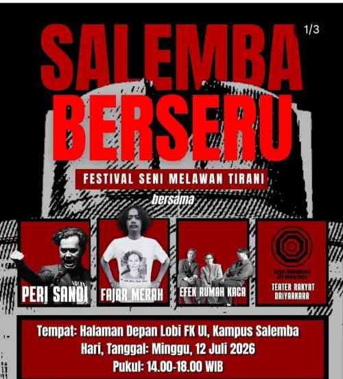 BEM UI Gelar Mimbar Bebas di Kampus Salemba, Situasi Berlangsung Aman dan Kondusif BEM UI Gelar Mimbar Bebas di Kampus Salemba, Situasi Berlangsung Aman dan Kondusif