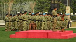 Satgas Kizi TNI Konga XX-W MONUSCO Siap Laksanakan Misi Perdamaian PBB di Republik Demokratik Kongo