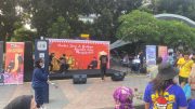 Puluhan Peserta Peringatan Kudatuli Bergerak dari Terowongan Kendal Menuju Dukuh Atas