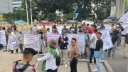 Massa SCW Minta Kapolri Ambil Alih Penanganan Laporan Dugaan Penyerobotan Tanah di Sumsel