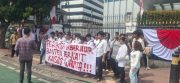 Gerakan Mahasiswa dan Pemuda Peduli Perempuan Sampaikan Tuntutan di Jakarta Pusat