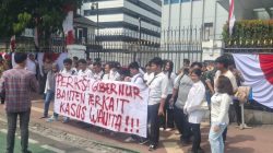 Gerakan Mahasiswa dan Pemuda Peduli Perempuan Sampaikan Tuntutan di Jakarta Pusat