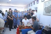Lanud Sultan Hasanuddin Gelar Khitanan Massal Peringati Hari Bakti ke-79 TNI AU di Takalar
