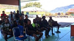 Kodim 1714/Puncak Jaya Gelar Nobar Pertandingan Piala Dunia 2026 di Kab. Puncak Jaya