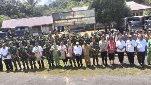 Danrem 181/PVT Bersama Bupati Sorong Selatan Resmi Buka TMMD Ke-129 TA 2026, Wujudkan Sinergi Membangun Negeri dari Desa