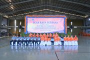 Olahraga Bersama Warnai Peringatan HUT Ke-38 Yasarini di Lanud Sultan Hasanuddin