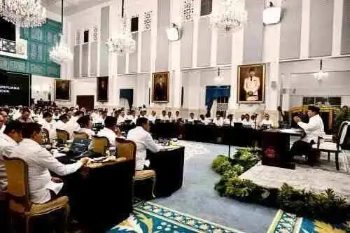 Panglima TNI Hadiri Sidang Kabinet Paripurna Dipimpin Presiden RI