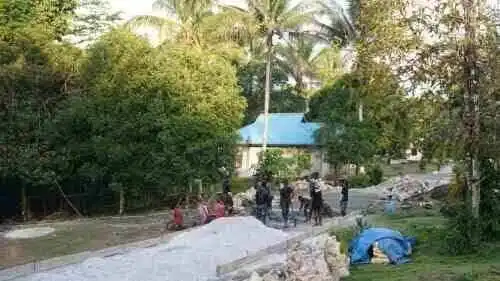 Progres Pengecoran Jalan TMMD Ke-129 Kodim 1807/Sorong Selatan Capai 55 Persen, Wujud Nyata Pengabdian TNI Membangun Desa