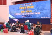 Lanud Sultan Hasanuddin Bersama Satuan TNI AU Makassar Gelar Donor Darah, Wujud Nyata Pengabdian bagi Kemanusiaan