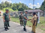 Tim Wasev TMMD Ke-129 Tinjau Langsung Kampung Sesor, Pastikan Program TMMD Kodim 1807/Sorong Selatan Berjalan Optimal