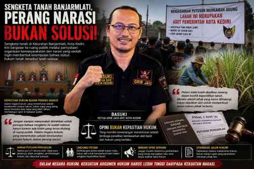Inkrah Bukan Sekadar Klaim, GRIB Jaya Minta Publik Pahami Putusan Hukum Secara Utuh Inkrah Bukan Sekadar Klaim, GRIB Jaya Minta Publik Pahami Putusan Hukum Secara Utuh