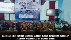 Babinsa Hadiri Rembuk Stunting Sebagai Bentuk Kepedulian Terhadap Kesehatan Masyarakat Di Wilayah Binaan