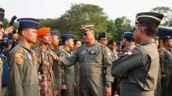Panglima TNI Tinjau Kesiapan Alutsista Demo Udara HUT Ke-81 RI