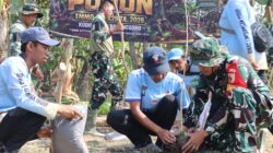 Warisan Hijau TMMD 129 Bojonegoro: Menanam Pohon, Merawat Masa Depan Desa Kesongo