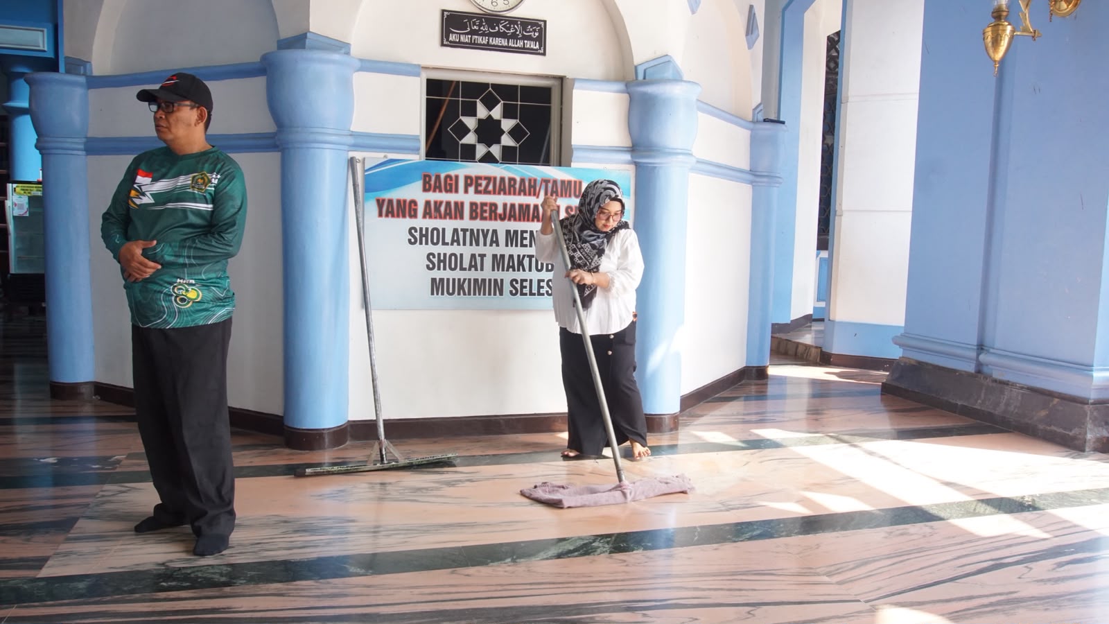 Kemenag Tuban Gencarkan Geber Mas, Gerakan Bersih-Bersih Masjid dan Musala Dimulai
