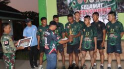 Lewat Smash Kebersamaan: TMMD 129 Bojonegoro Pererat Kemunggalan TNI-Mahasiswa dan Warga Kesongo