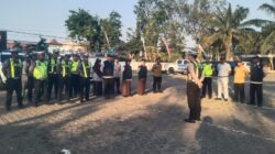 Satlantas Polres Probolinggo  Gelar Operasi Gabungan Didepan MPP Dringu, Tingkatkan Kepatuhan Pengguna Jalan