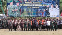 TMMD 129 Bojonegoro Resmi Ditutup: Tinggalkan Warisan Fasilitas Air Bersih, Jalan Beton hingga Rutilahu
