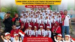 Semarak HUT RI ke-81, Tim Putra dan Putri SDN Tamansari II Dringu Sukses Raih Juara Gerak Jalan