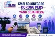 HUT ke-81 RI, SMSI Bojonegoro Dorong Pers Profesional dalam Ekosistem Media yang Sejahtera