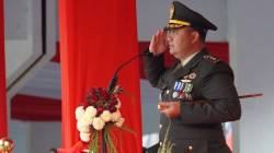 Berlangsung Khidmat: Dandim Bojonegoro Pimpin Upacara Penurunan Bendera HUT ke-81 RI