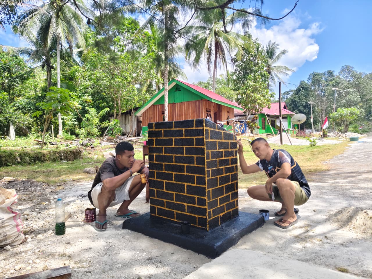 Prasasti TMMD Ke-129 Rampung Dibangun, Menjadi Simbol Pengabdian TNI dan Kenangan Abadi untuk Kampung Sesor Prasasti TMMD Ke-129 Rampung Dibangun, Menjadi Simbol Pengabdian TNI dan Kenangan Abadi untuk Kampung Sesor
