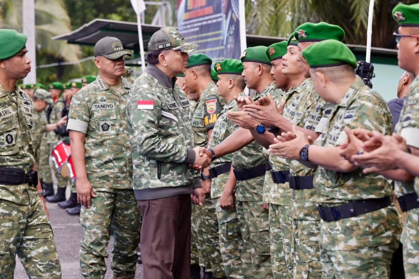 Wapang TNI Tinjau Kesiapan Yonif TP di Sumatera Utara Wapang TNI Tinjau Kesiapan Yonif TP di Sumatera Utara